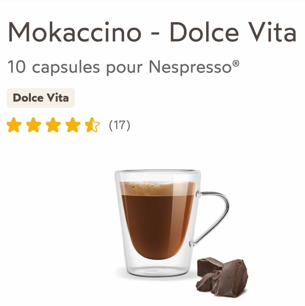 Mokaccino Dolce Vita Capsules