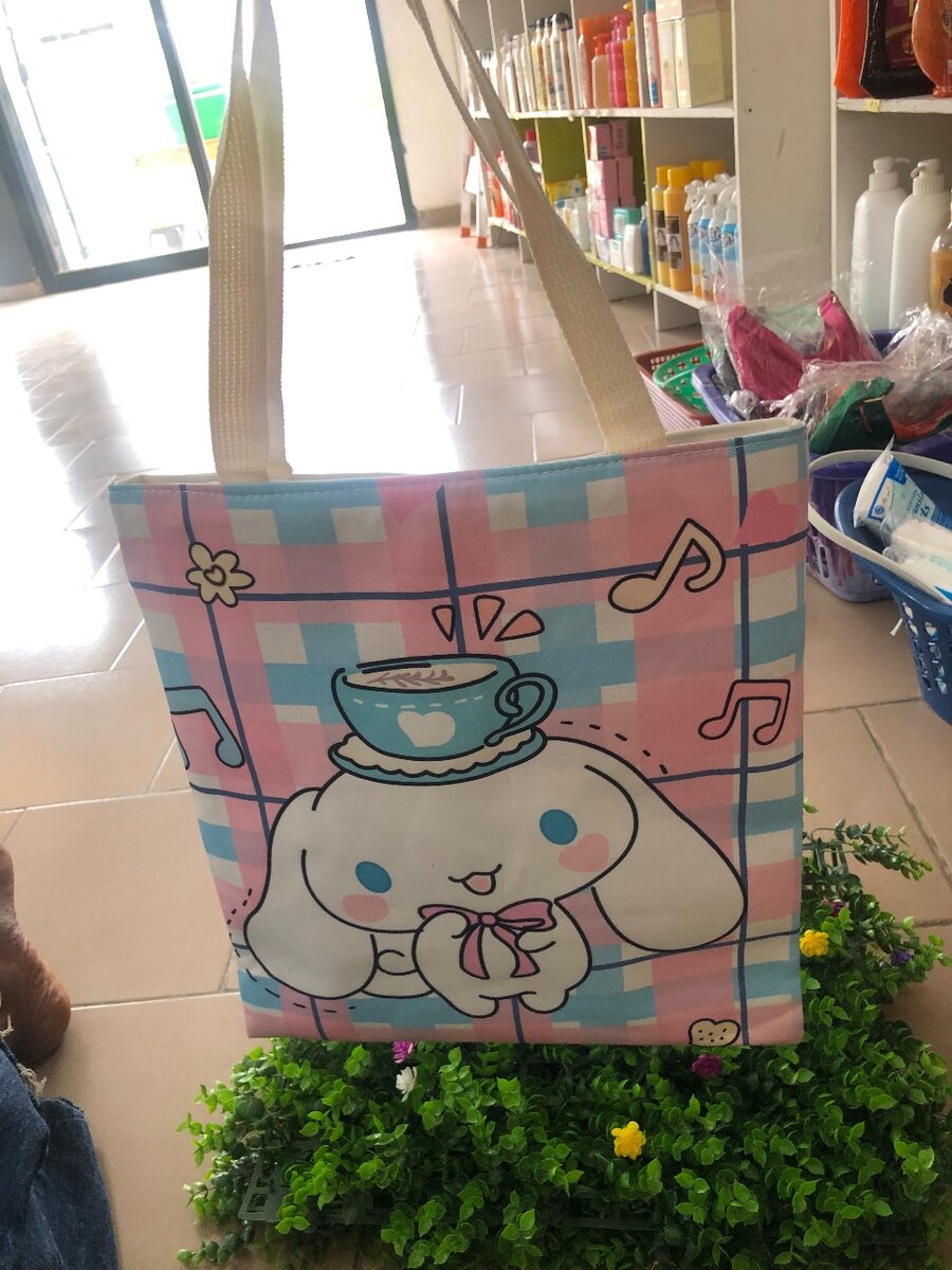Sac fourre-tout kawaii coloré