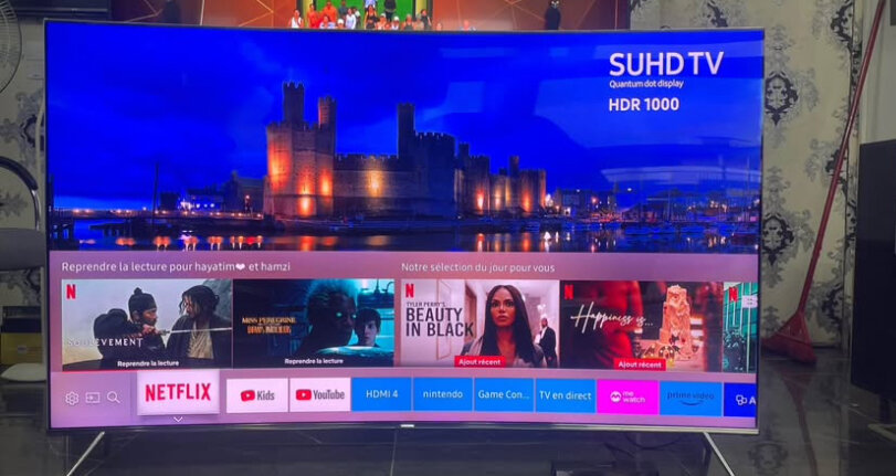 TV SUHD 4K HDR 55 pouces