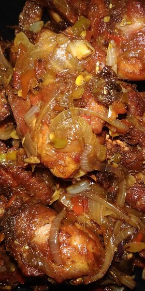 Sauté de poulet riz soumara