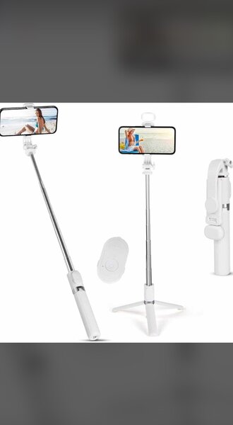 Selfie Tripod Ring light Bluetooth
