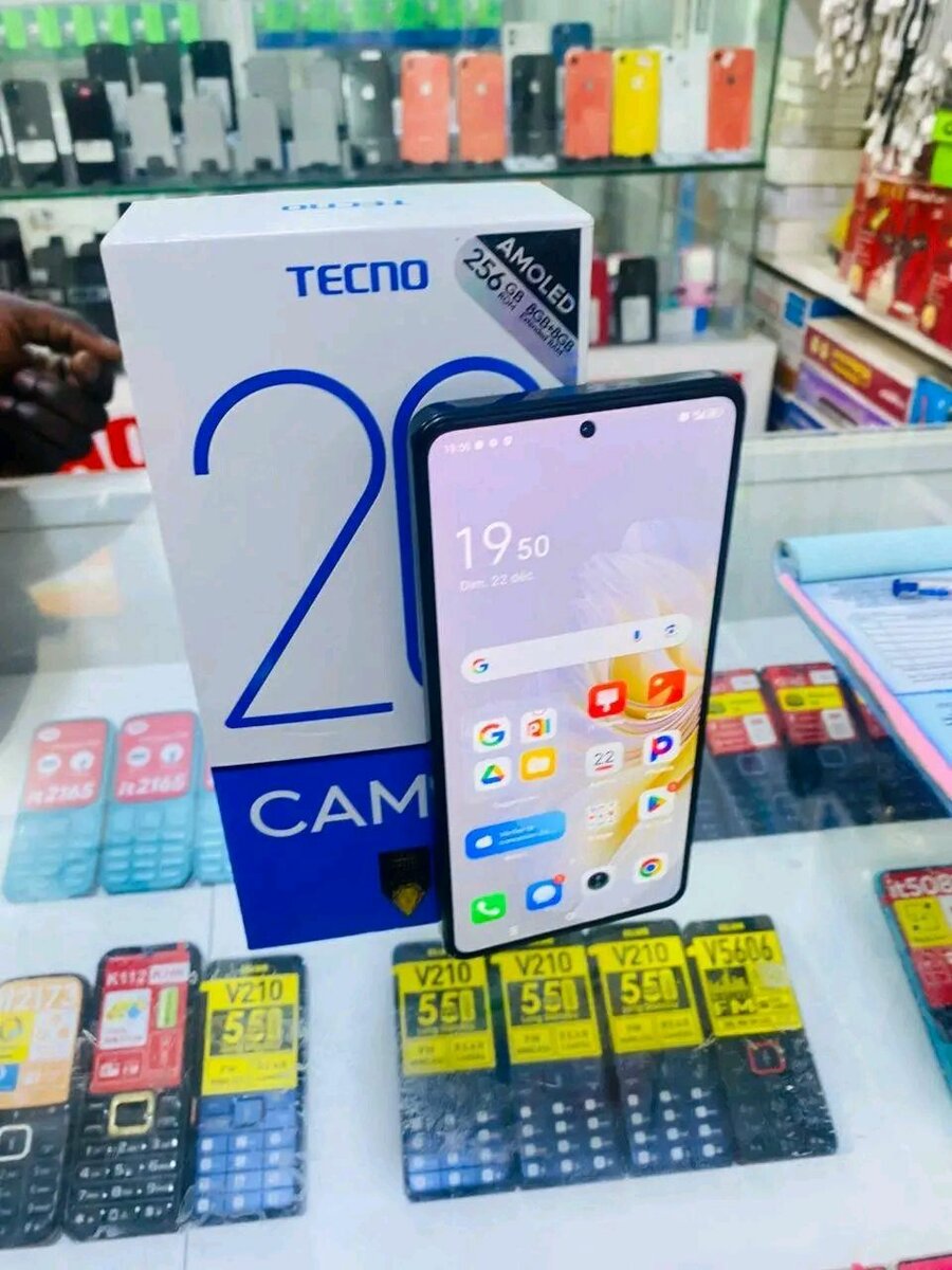 TECNO CAMON 20 PRO 256GB 16GB RAM première copie conforme