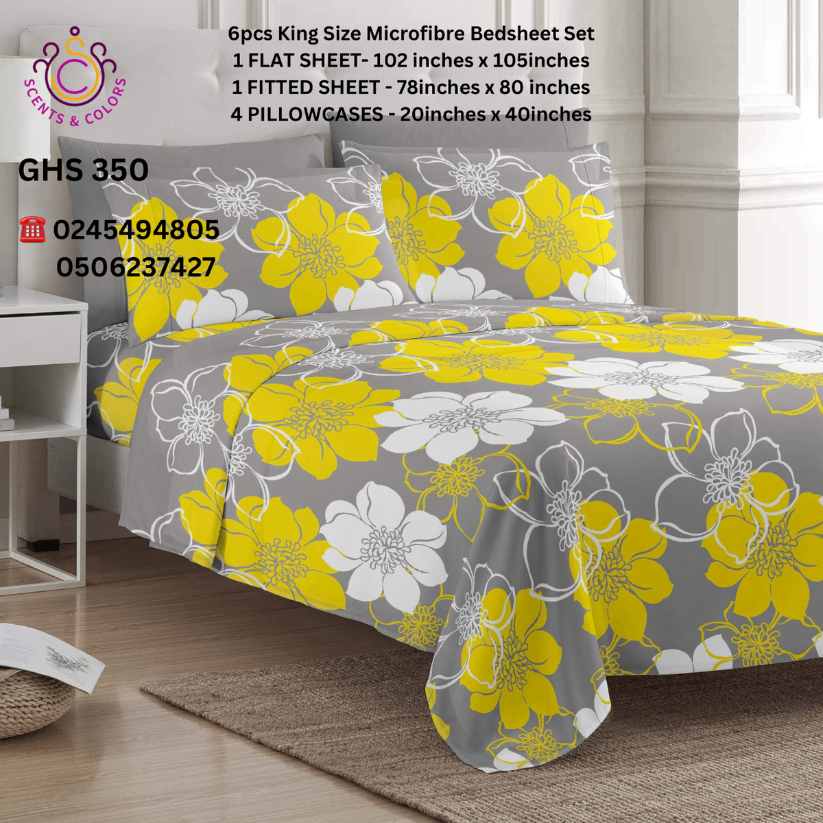 Kingsize Bedsheet