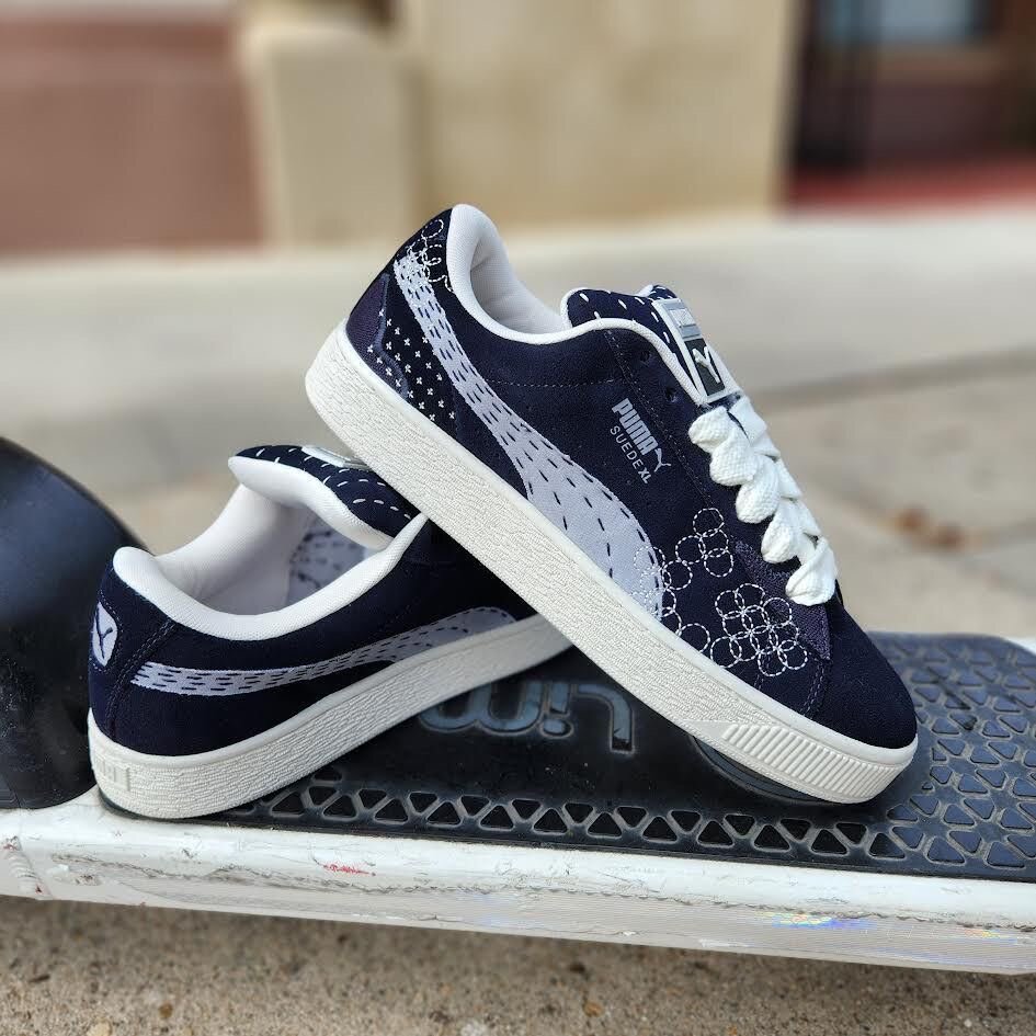 Sneakers en daim pour hommes