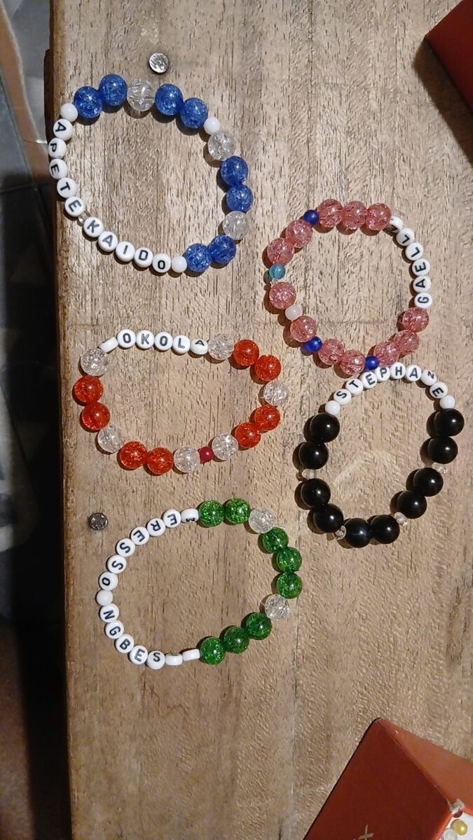 Bracelet personnalisable en perles