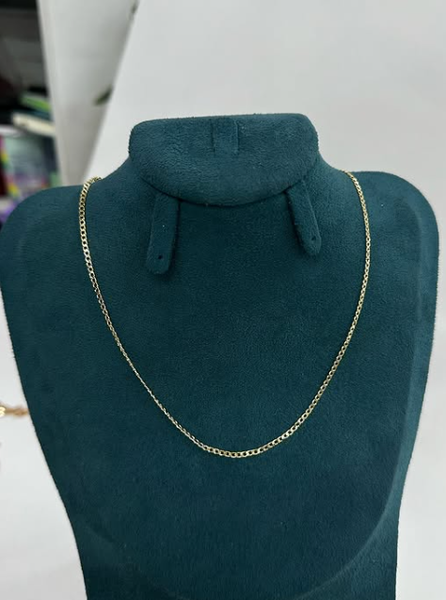 Позолоченные цепочки с пробой 585