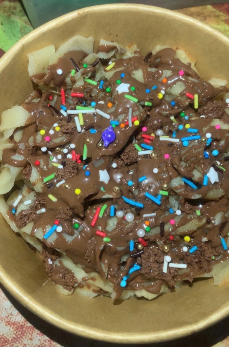 Délice de crêpes fettucine