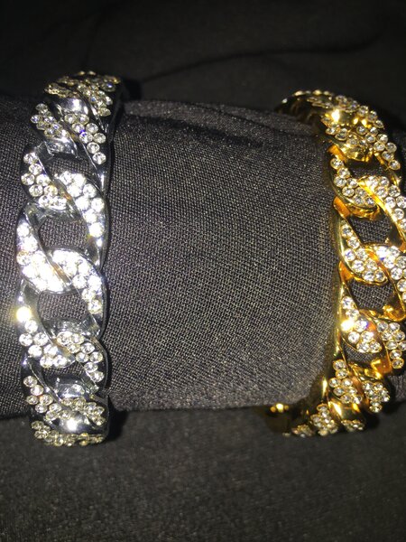 Bracelet en strass luxe