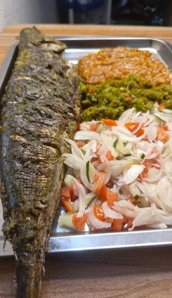 Poisson apolo braisé