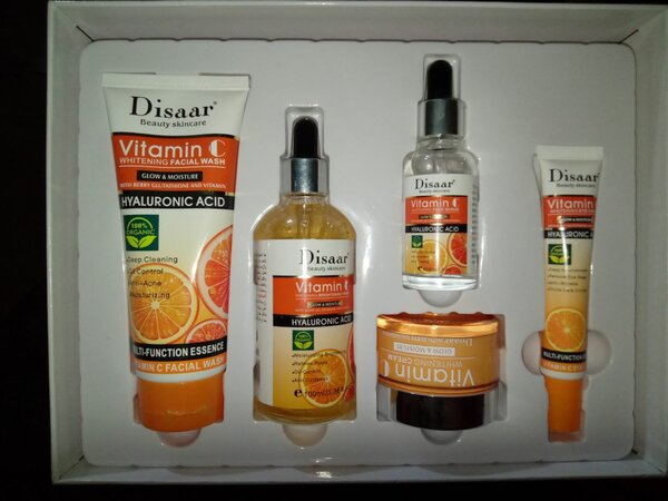 Set de soins visage à la vitamine C