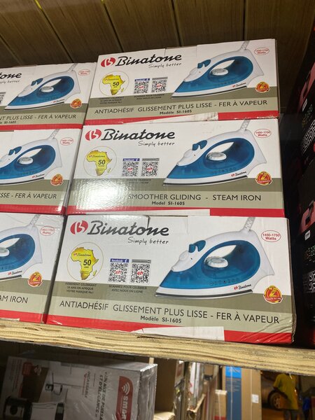 Fer à vapeur antiadhésif Binatone