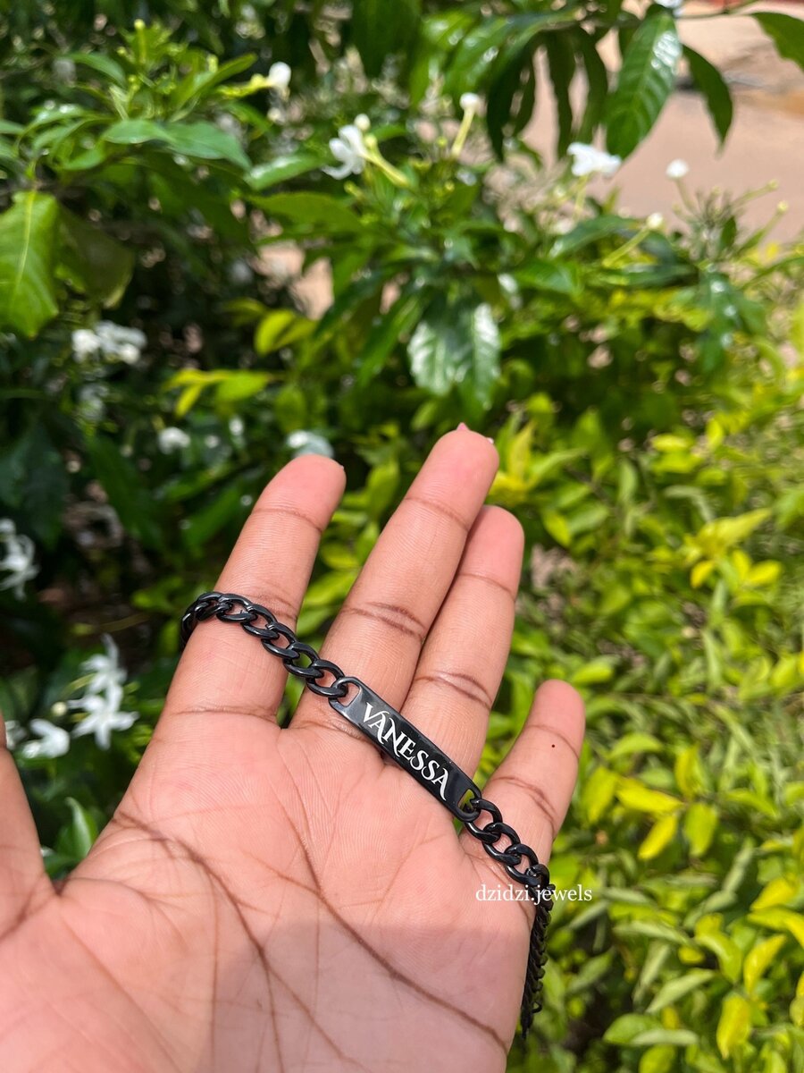 Customized unisex Chain bracelet