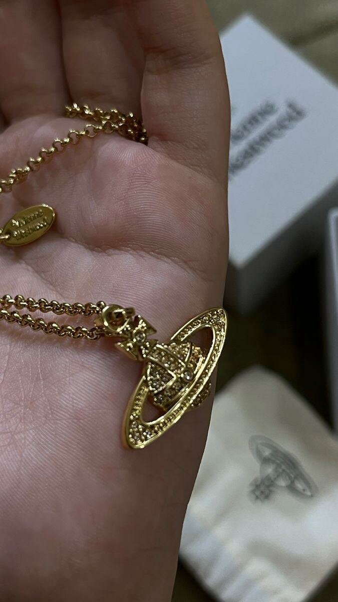 Collier Vivienne Westwood Orb doré