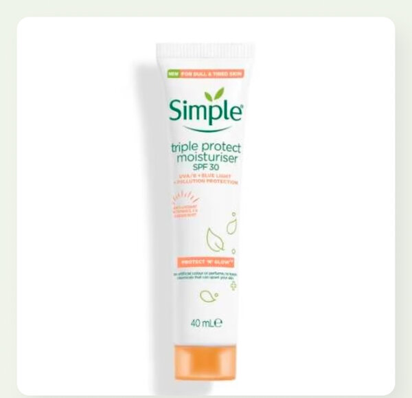 SIMPLE PROTECT AND GLOW MOISTURIZER