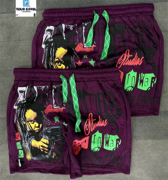 Shorts homme imprimés colorés