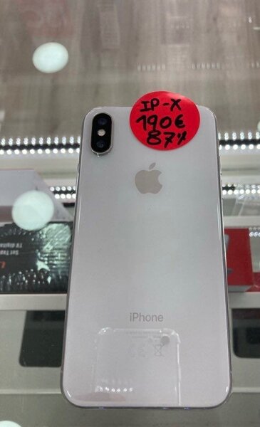 iPhone X 64GB Argent