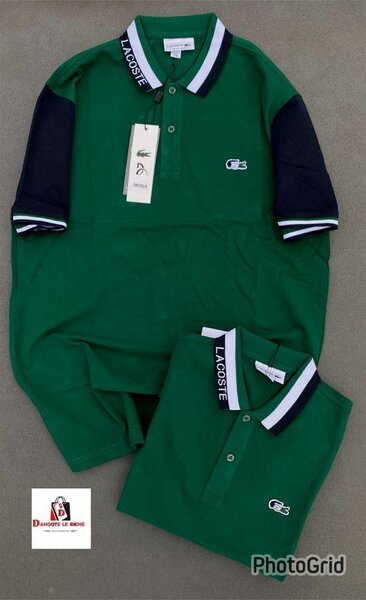 Polo Lacoste Bicolore Homme