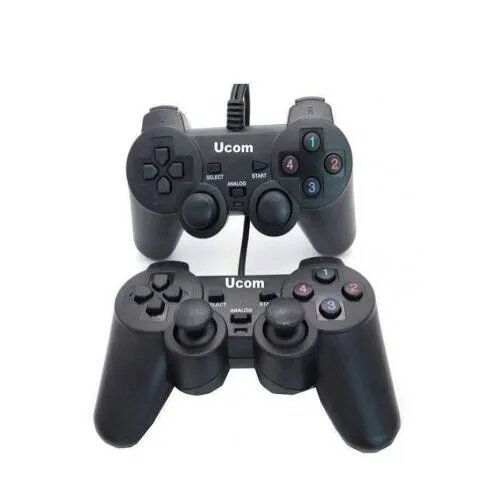 2 PCS Manette De Jeu Contrôleur Pour PC Ordinateur Portable – Noir