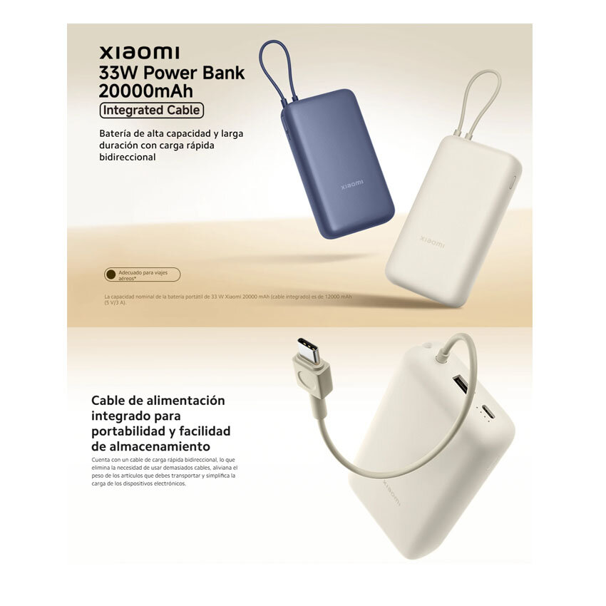 Xiaomi Power Bank 20000mAh