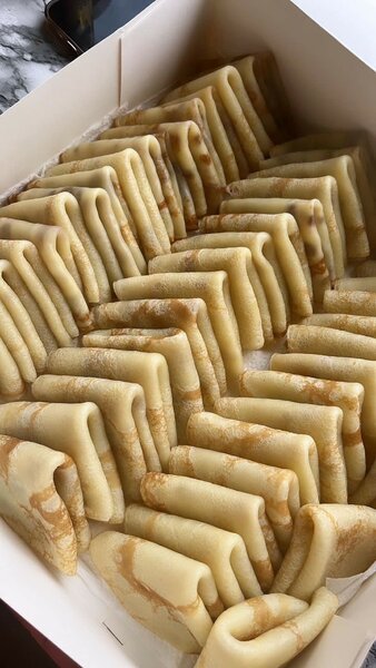 Délicieuses crêpes natures