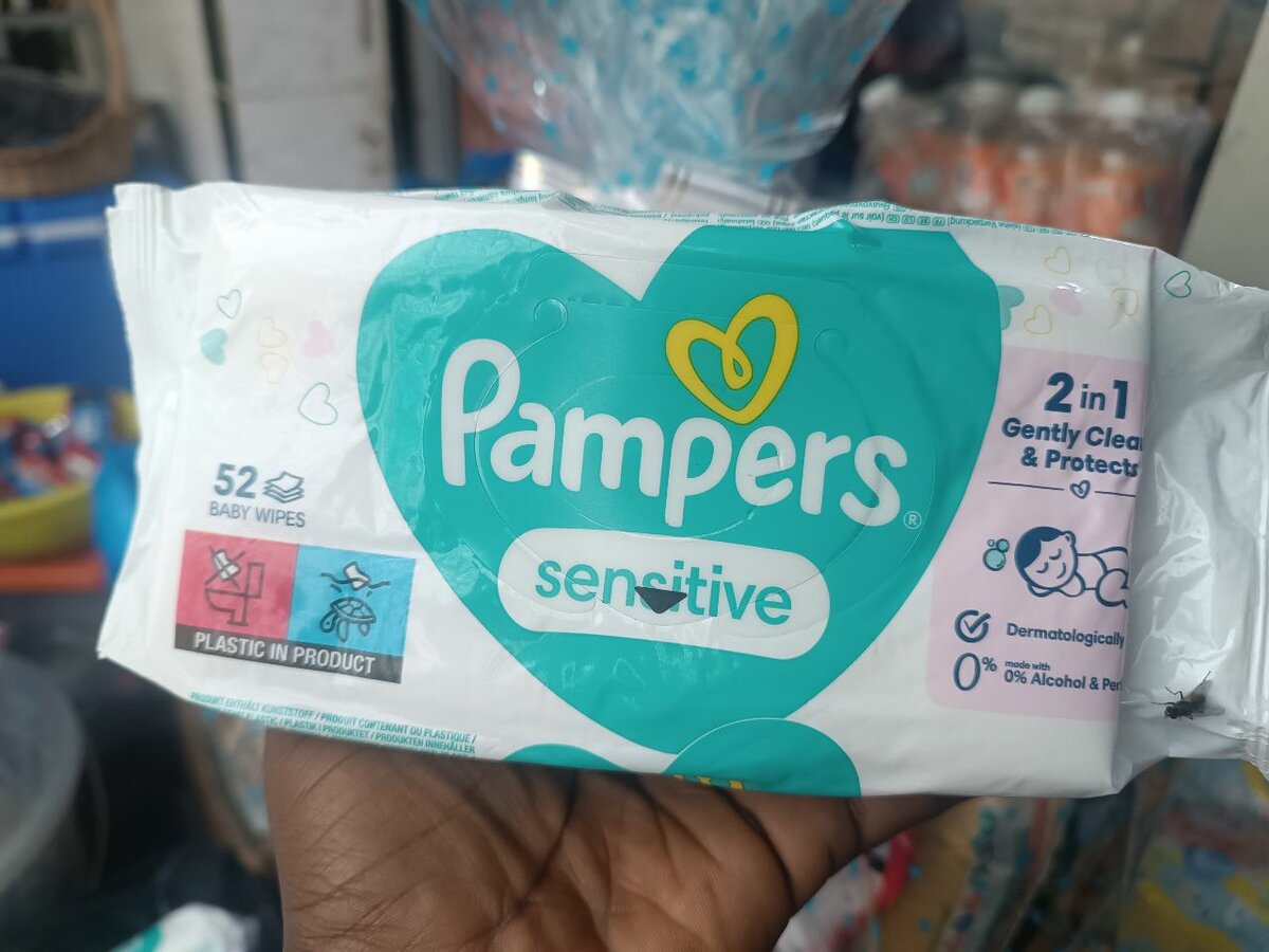 Lingettes bébé Pampers Sensitive