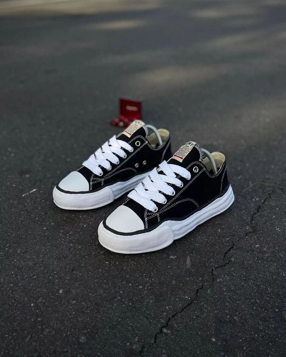 Baskets noires en toile casual