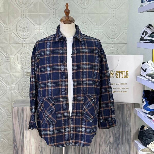 CHEMISE CARREAUX COTTON