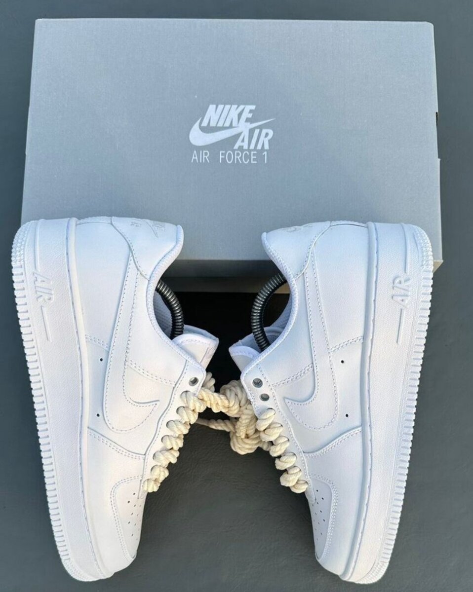 Air Force 1 Blanc gros lacets