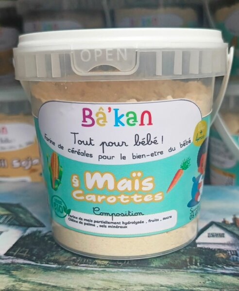 Farine de céréales bio bébé