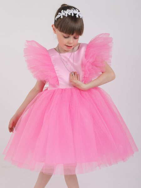 Платье многослойное фатин