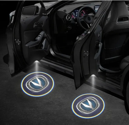 2pcs Car Door Logo Projection Light Changan