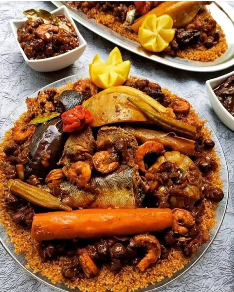 Tchêp au poulet, viande