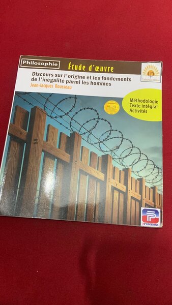 Discours de Rousseau - Philosophie