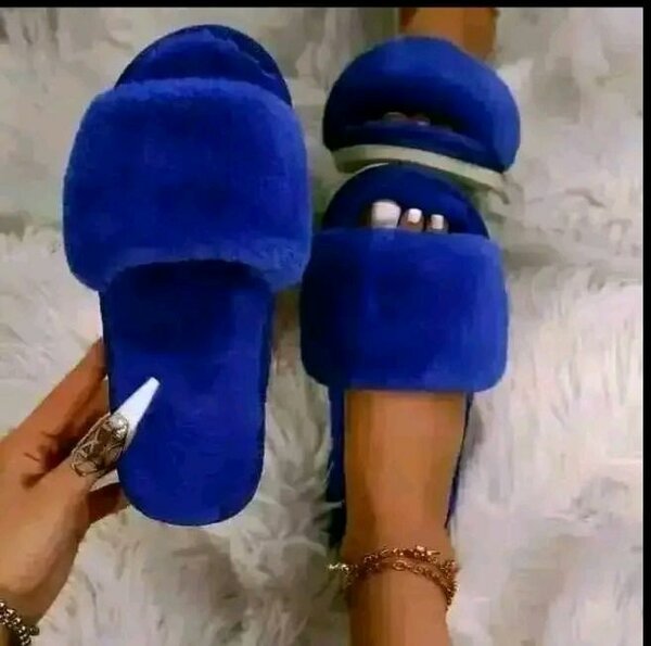 Chaussons peluche confort