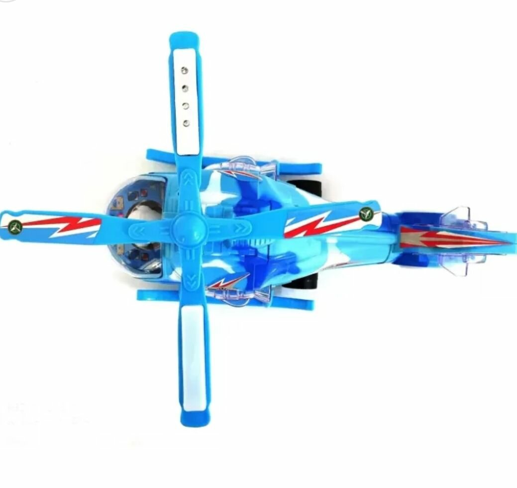 Electric Helicopter With Lights And Sound Toy For Kids