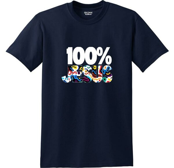 T-shirt 100% Jesus