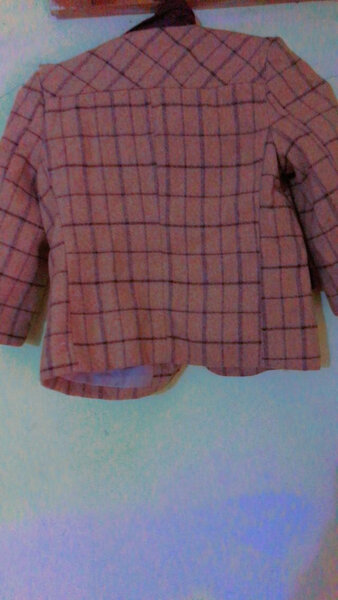 Veste à carreaux enfant