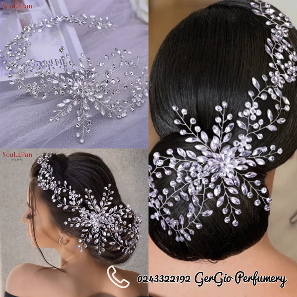 Gorgeous Crystal Rhinestones Bridal Occassional Hair Acc