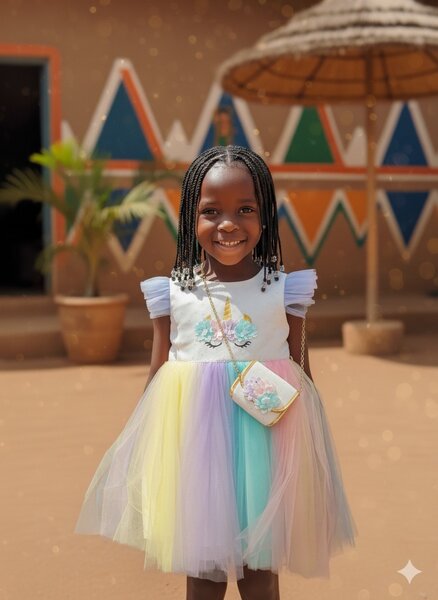 Robe Licorne  Fille 2à 4ans