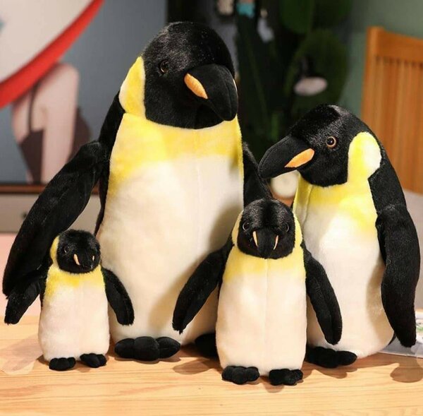 Pingouin en peluche