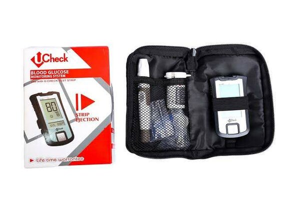 UCHECK GLUCOMETER WITH 10 STRIPS