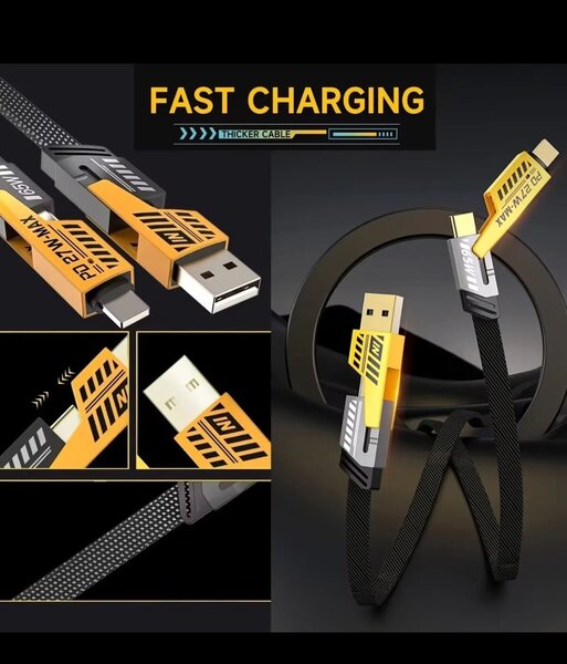 Câble 4 en 1 Solide