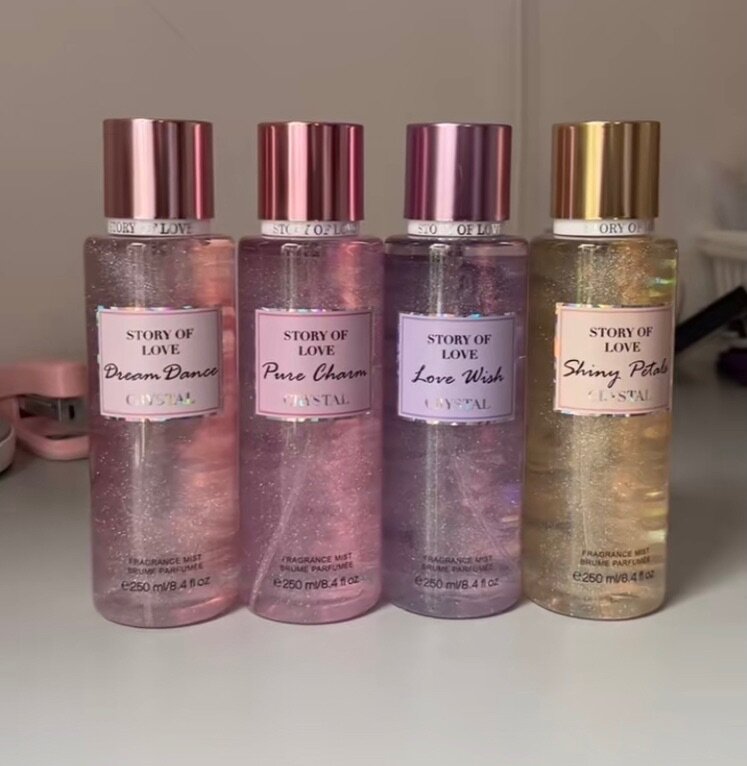 Brume parfumée scintillante