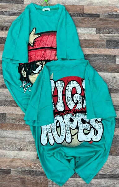 T-shirt vert "High Hopes"