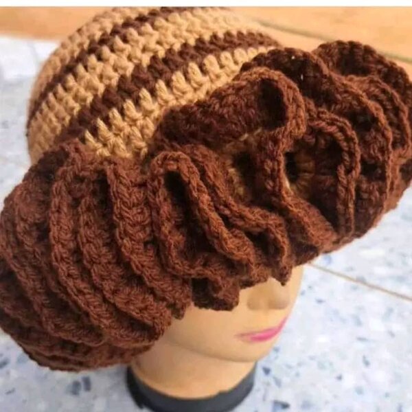 Chapeaux en crochet bohème