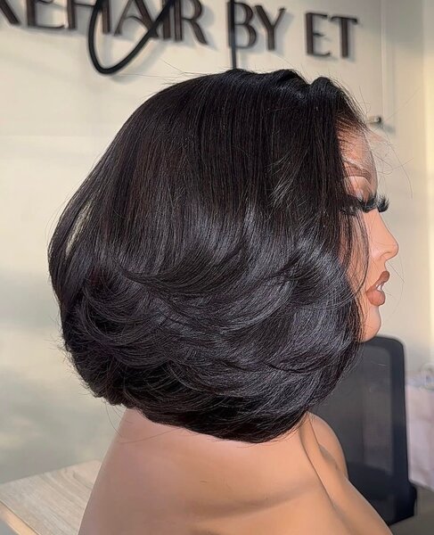 Perruque raw hair Chic Noire