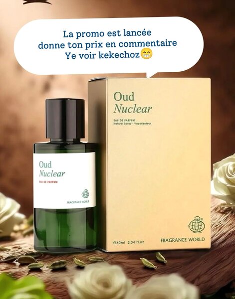 Parfum Oud Nuclear Unisexe