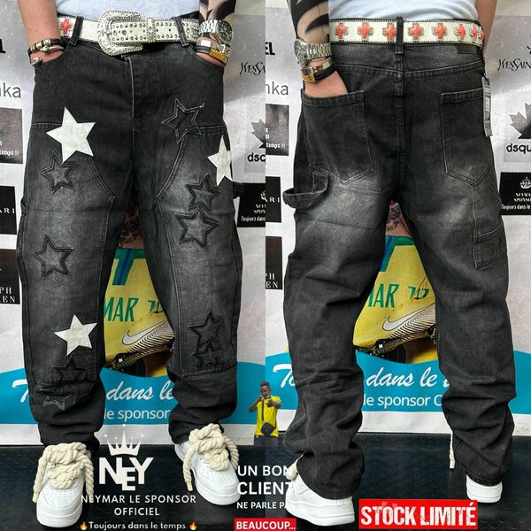 Jeans streetwear homme