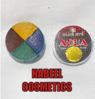 Multi Color Cake Eye Liner (4 In 1)1 Piece