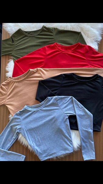 Lot de T-shirts Manche Longue